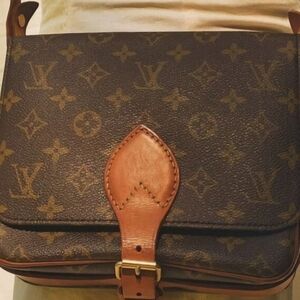 Louis Vuitton Brown Monogram Crossbody Bag
